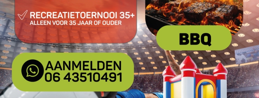 7 x 7 Voetbaltoernooi 29 juni 2025