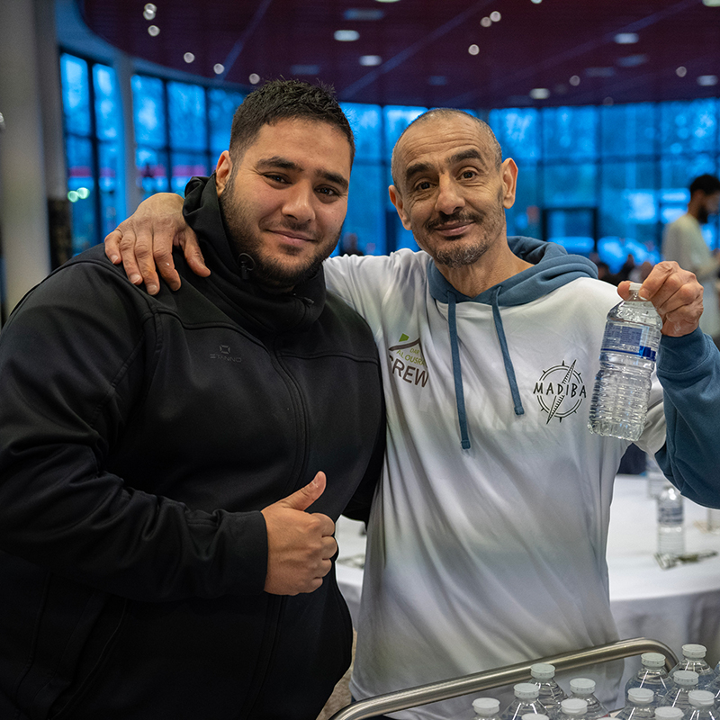 abdessalam aarab vrijwilliger en ilias miloudi