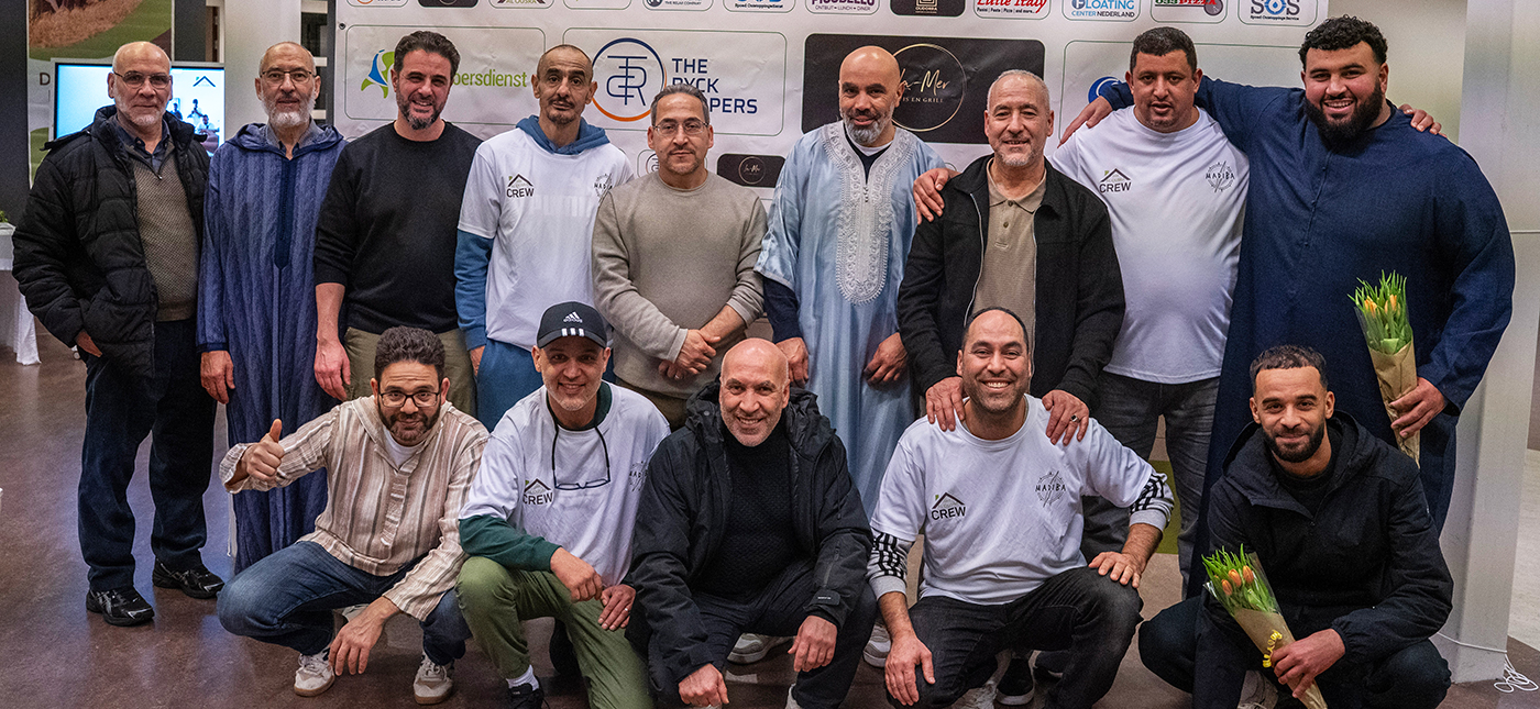 een deel van de vrijwilligers